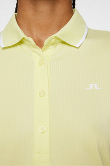 Women | Mindy Polo | Pale Lime Yellow