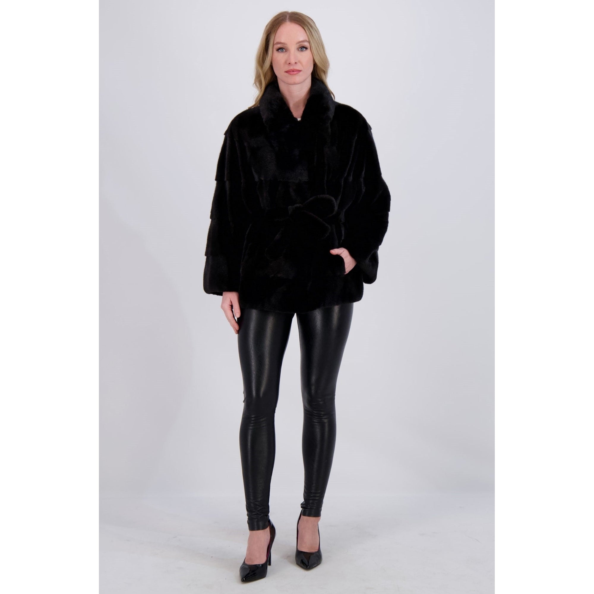 Women | Mink Jacket, Belt | Blackglama