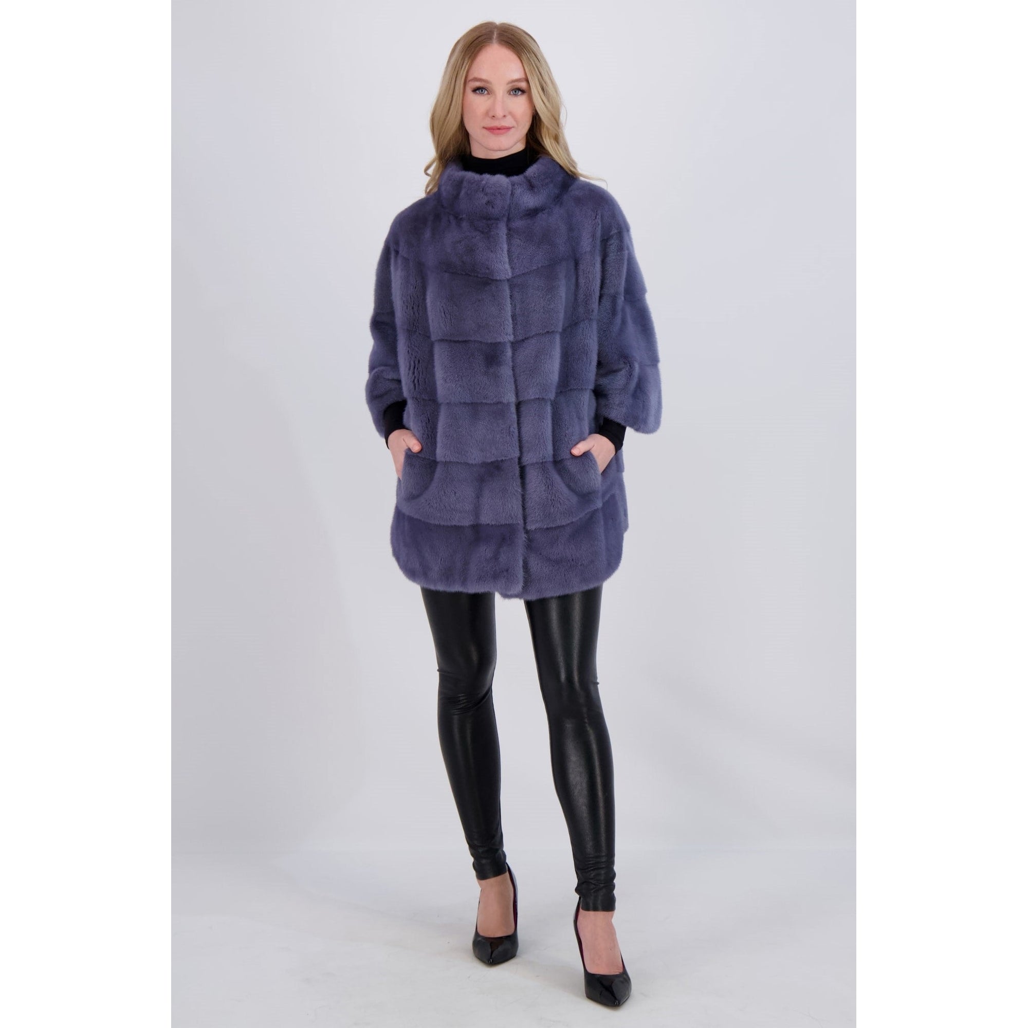 Women | Mink Jacket | Lapis