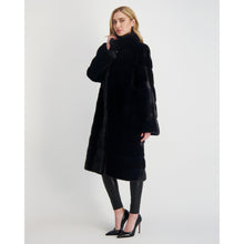 Women | Mink Short Coat | Navy