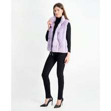 Women | Mink Vest | Violet