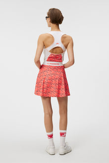 Women | Miriaprint Top | Outline Bridge Wave Coral