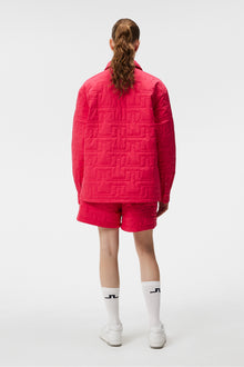 Women | Padded Shirt | Rose Red