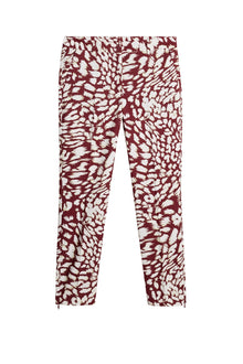 Women | Pia Print Pant | Glitch Leo Lime