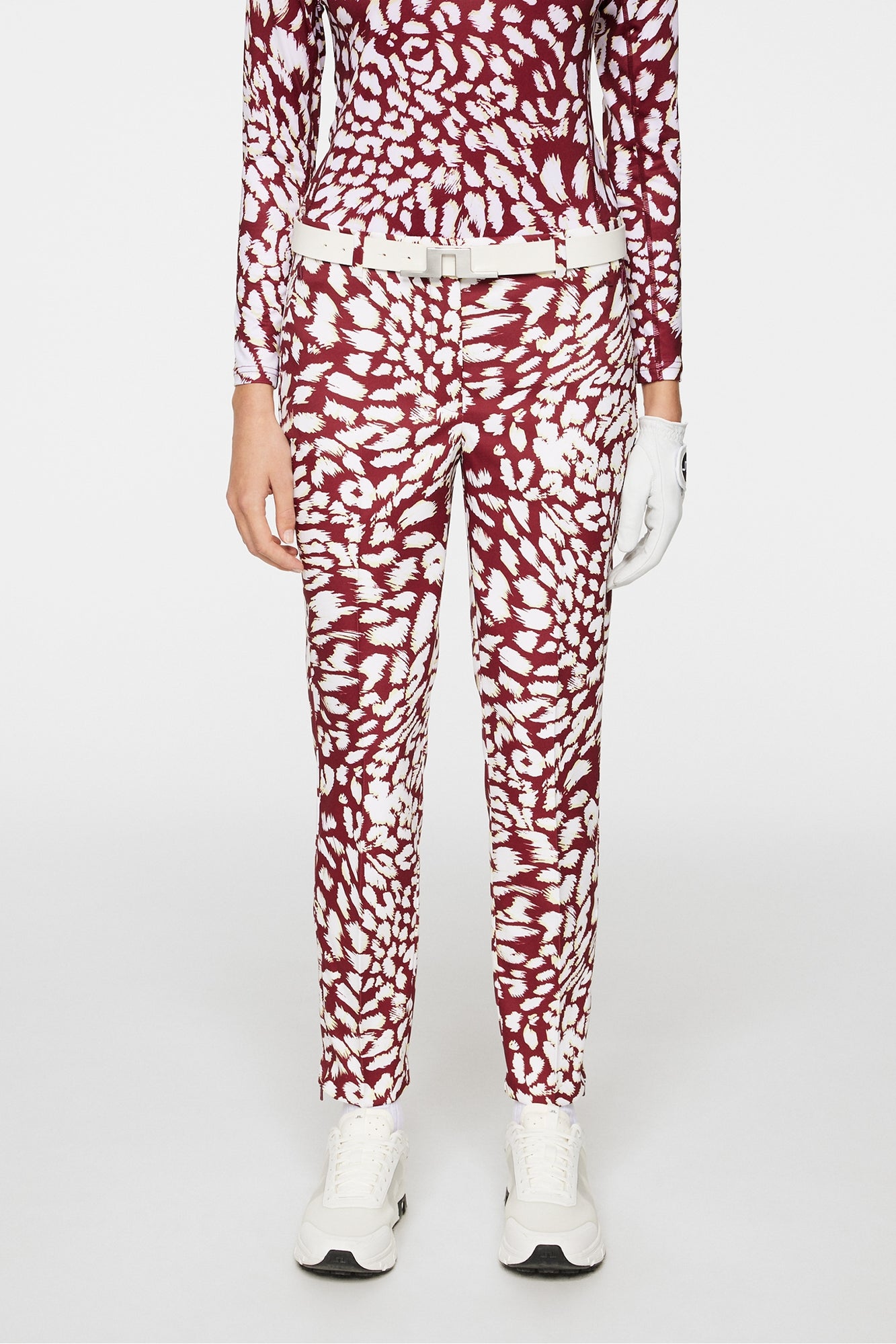 Women | Pia Print Pant | Glitch Leo Lime