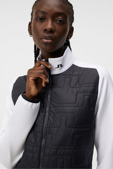 Women | Quilt Hybrid Jacket | Black