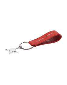 Women | Red Star Keyring with Silver Pendant