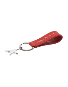 Women | Red Star Keyring with Silver Pendant