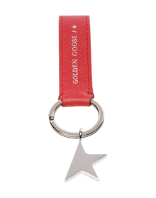 Women | Red Star Keyring with Silver Pendant