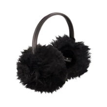 Women | Select Cashmere Goat Earmuffs | Black