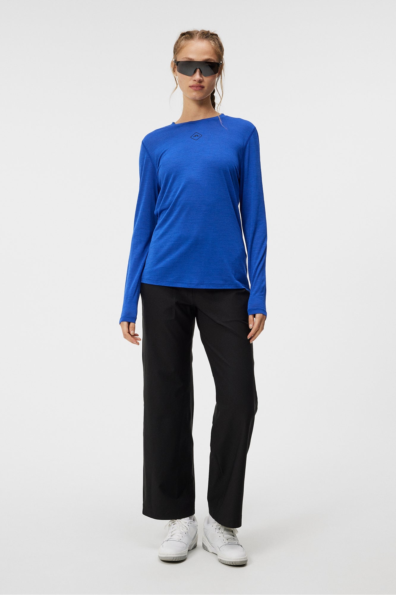 Women | Shauna Wool Ls T-Shirt | Dazzling Blue