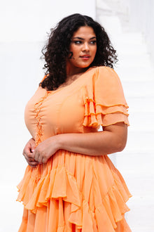 Women | Solana Dress | Orange