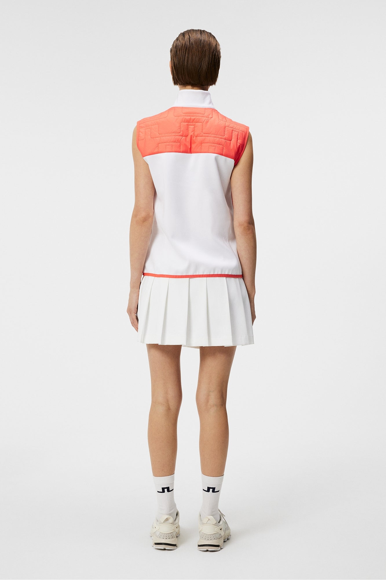 Women | Stefania Hybrid Vest | Hot Coral