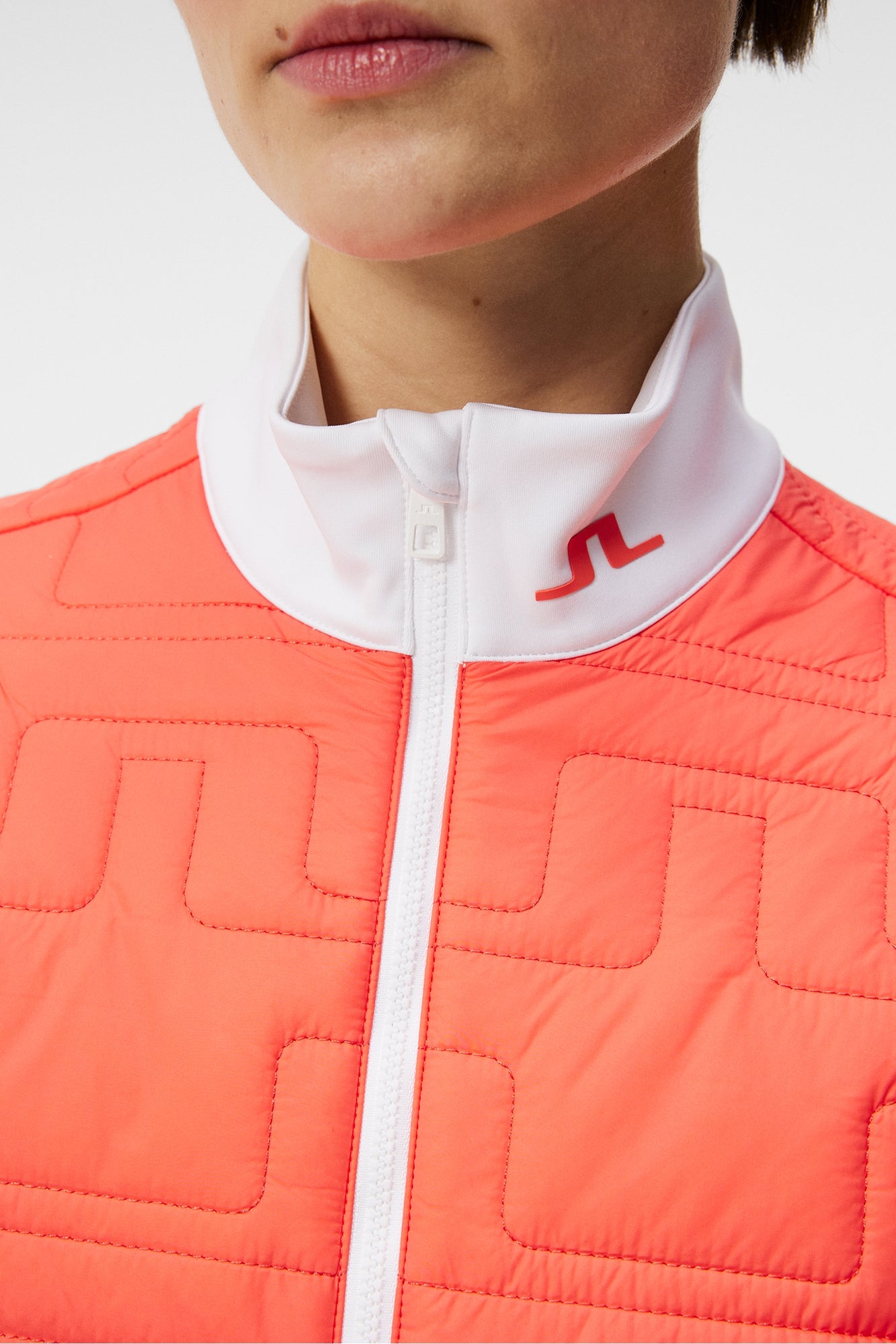 Women | Stefania Hybrid Vest | Hot Coral