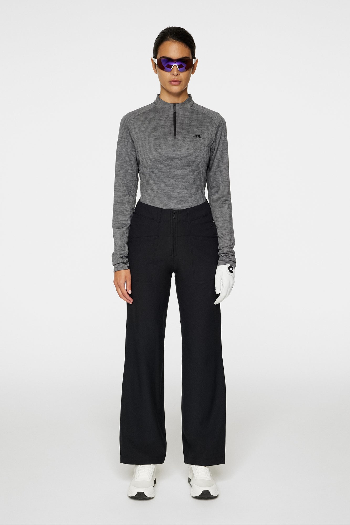 Women | Steffi Mid Layer | Dark Grey Melange