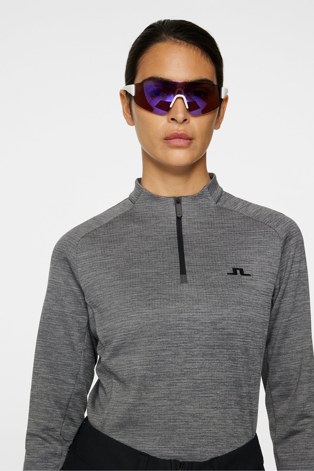 Women | Steffi Mid Layer | Dark Grey Melange