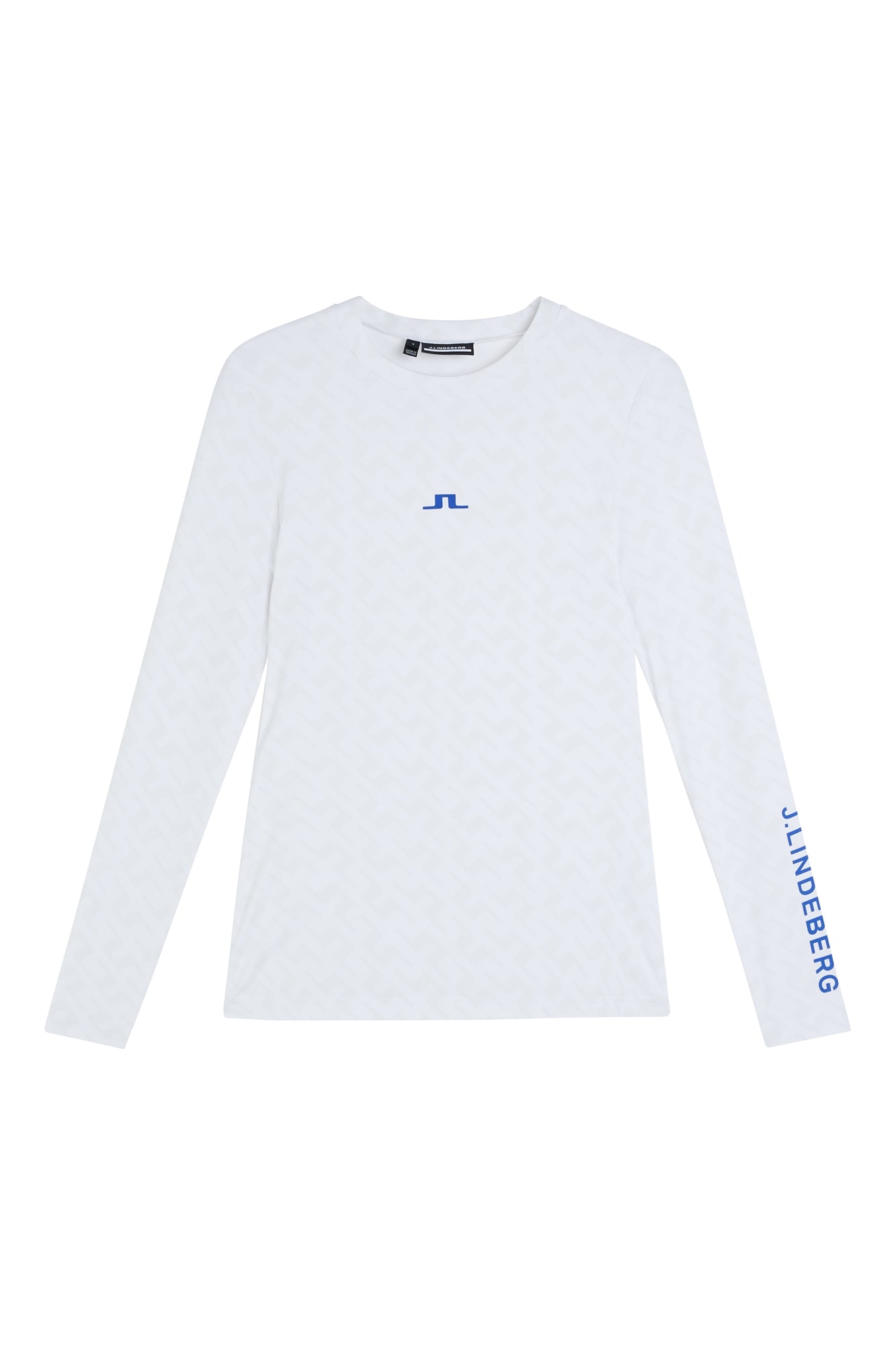 Women | Tekla Creneck Top | White Printed Bridge