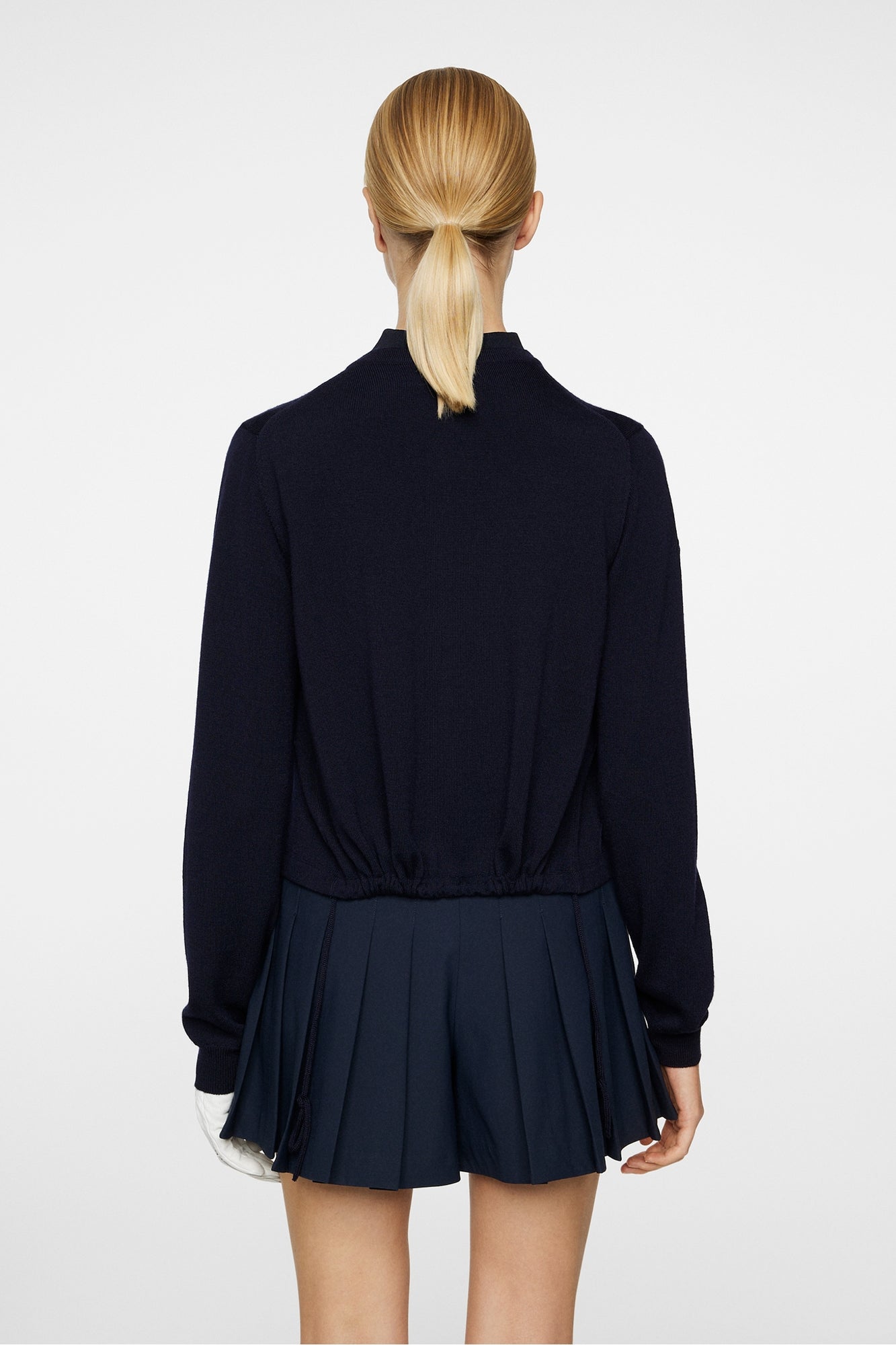 Women | Thalia Knitted Cardigan | JL Navy