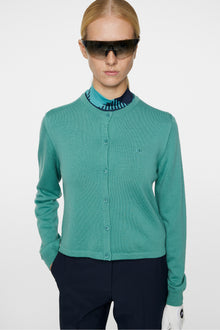 Women | Thalia Knitted Cardigan | Teal