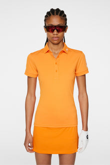 Women | Tour Tech Polo | Persimmon Orange
