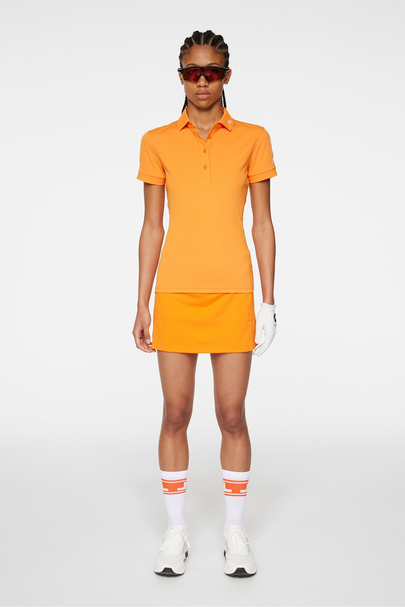 Women | Tour Tech Polo | Persimmon Orange