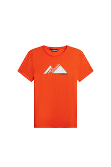 Women | Valeria Graphic T-Shirt | Tangerine Tango