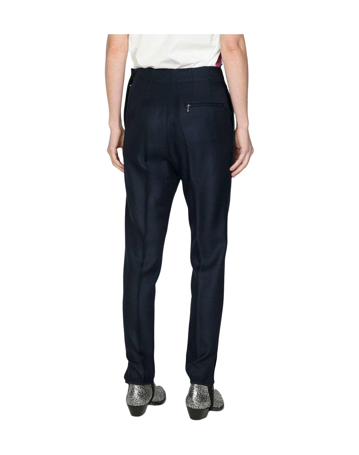 Women | Woman'S Navy Trousers
