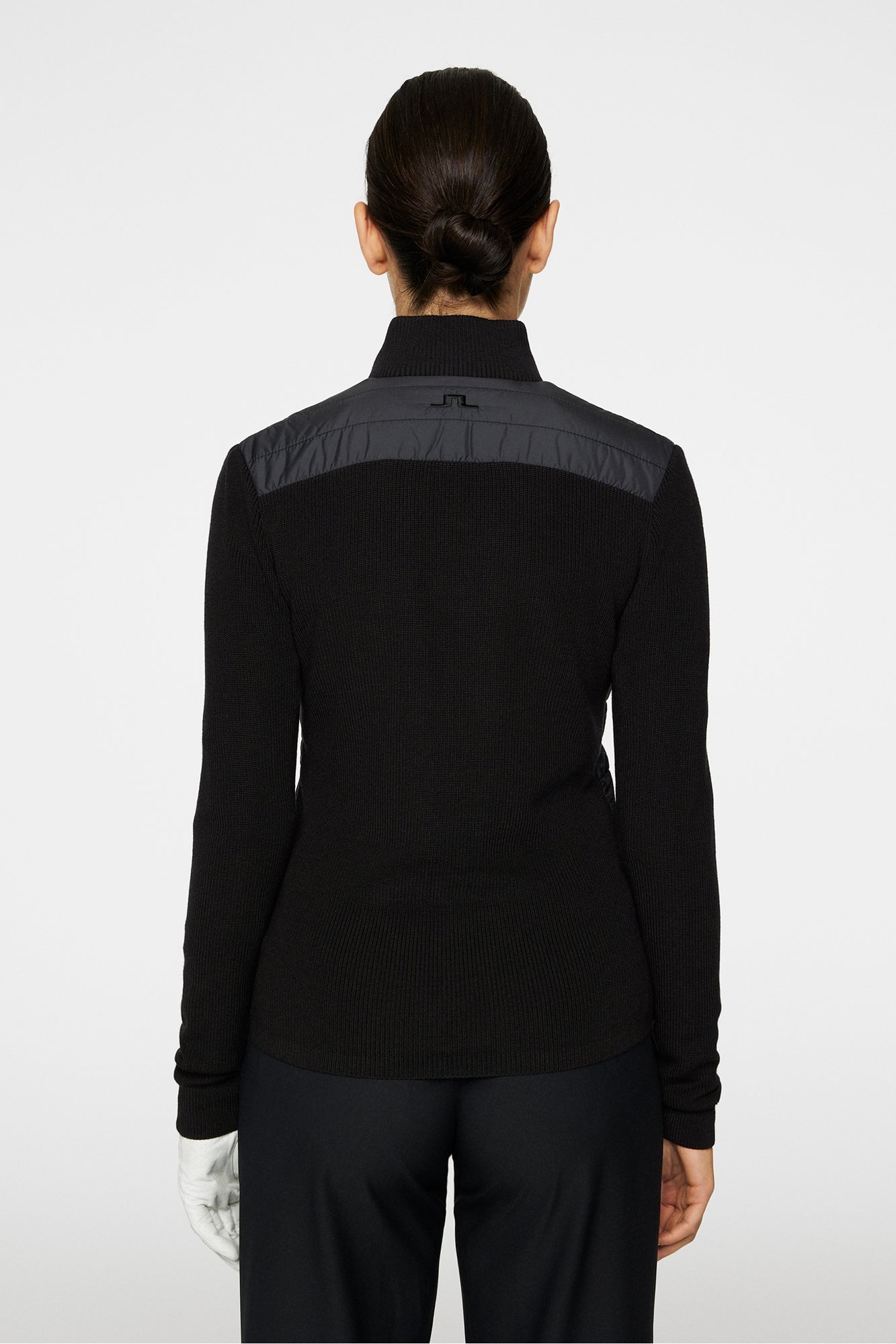 Women | Wren Knitted Hybrid Jacket | Black
