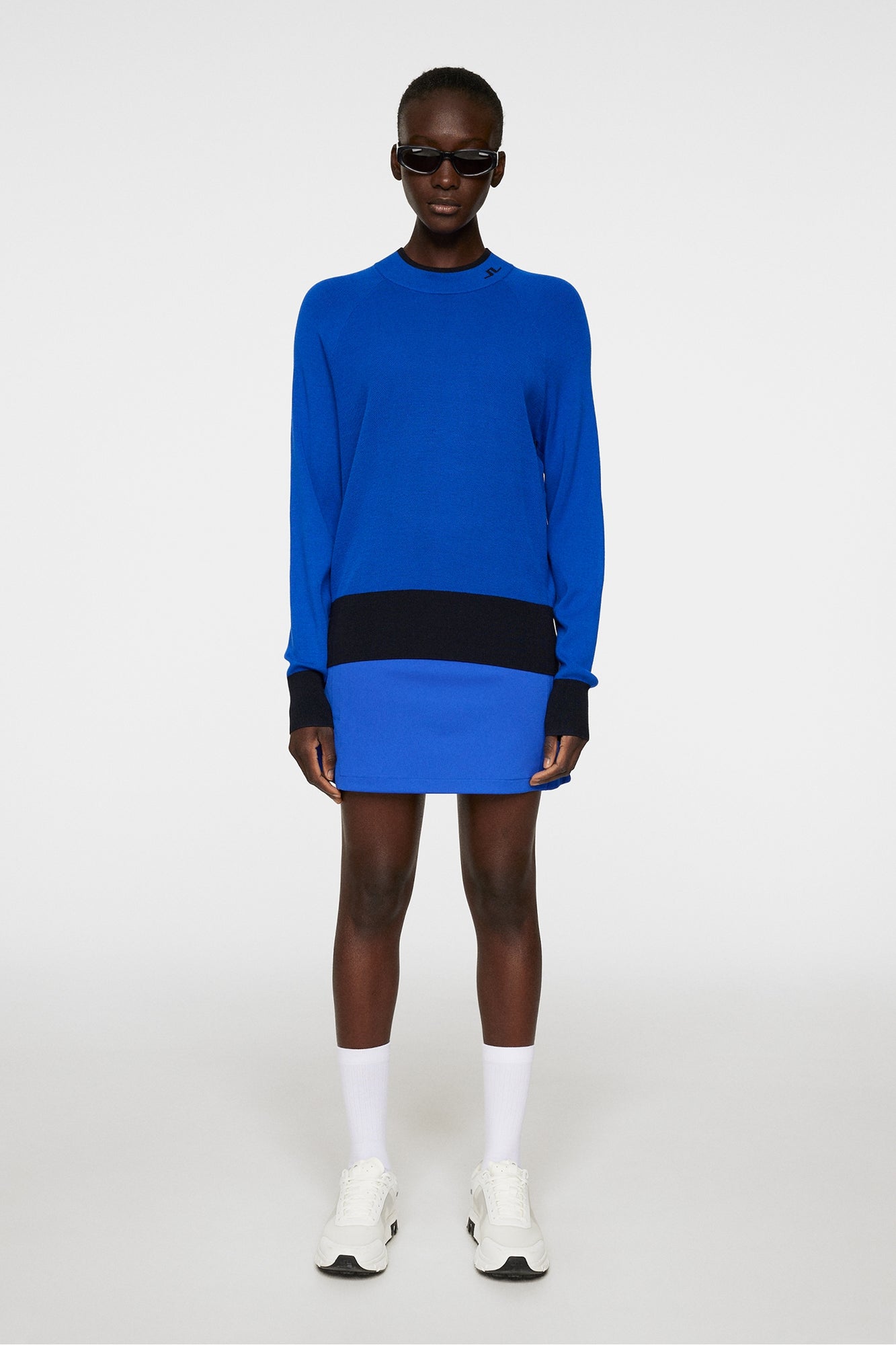 Women | Zoe Knitted Sweater | Club Blue