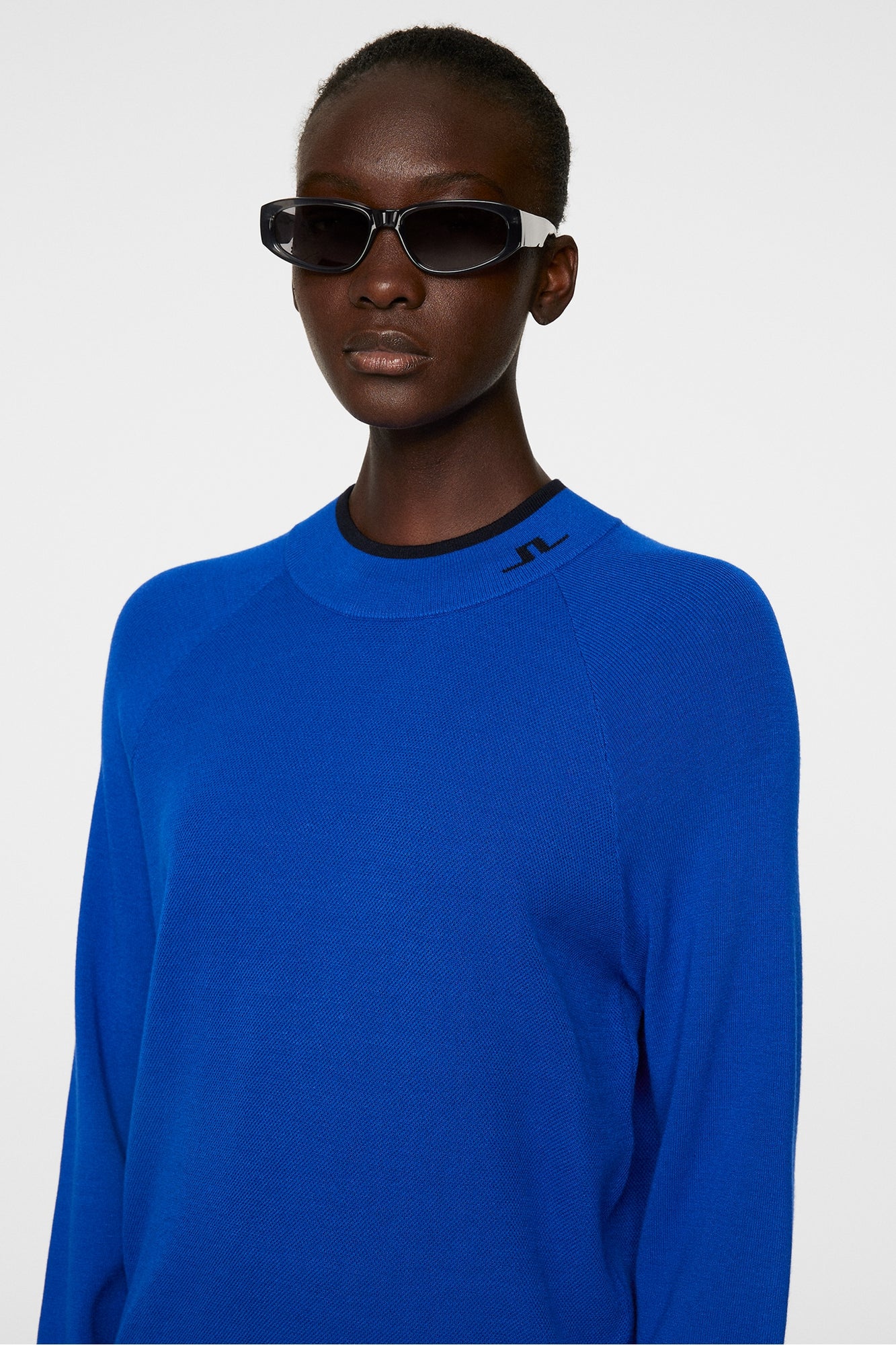 Women | Zoe Knitted Sweater | Club Blue