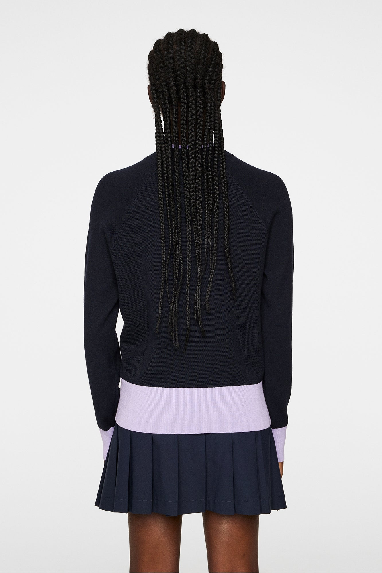 Women | Zoe Knitted Sweater | JL Navy