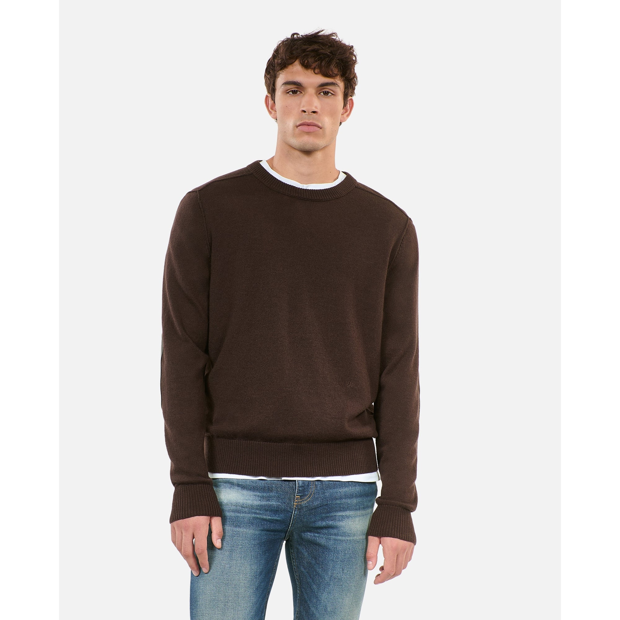 Wool Sweater | Men | Dark Brown