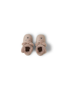 Youth | Faux Fur Bear Bootie | Antique Taupe