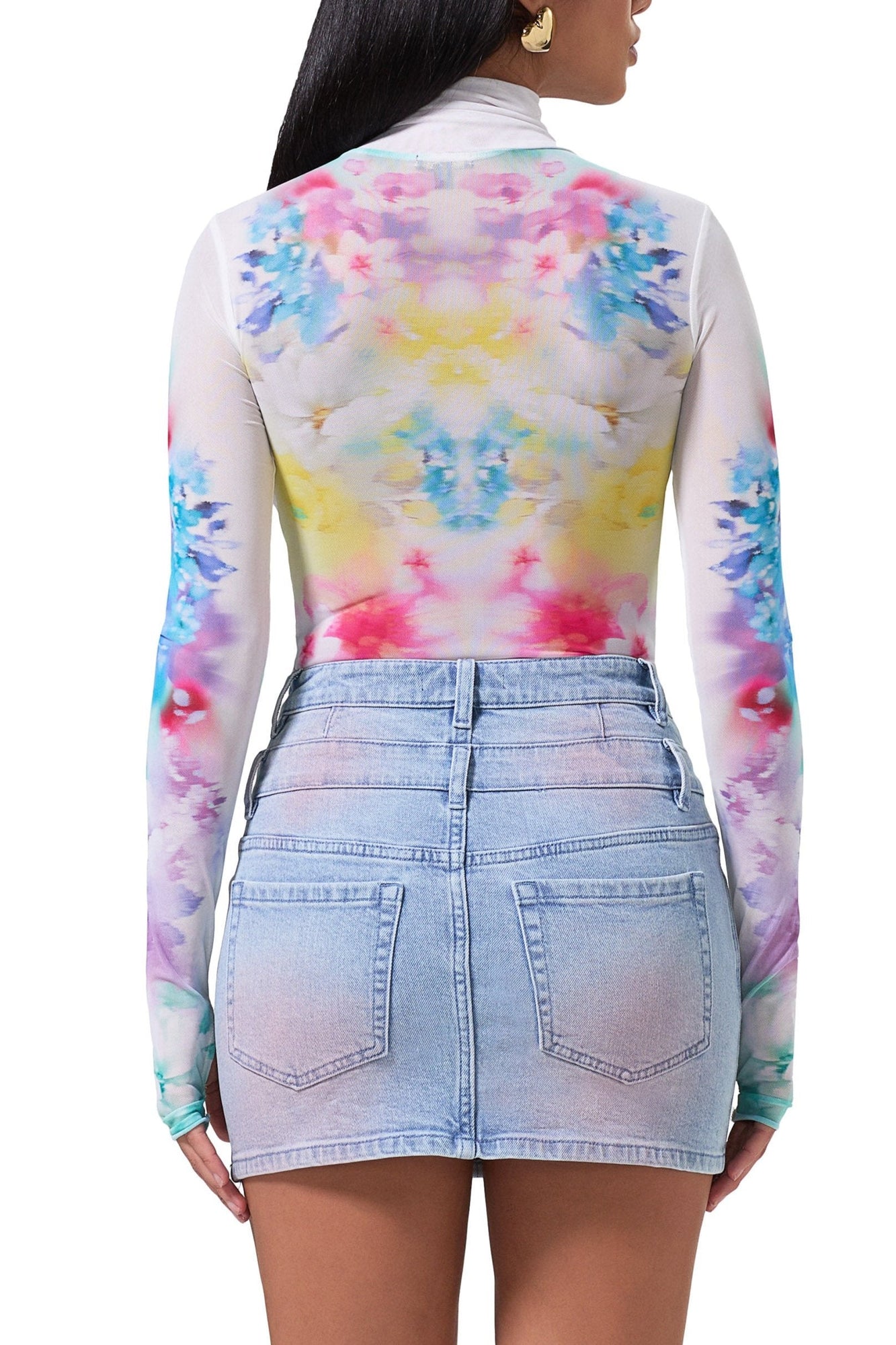 Zadie Top | Blur Blossom