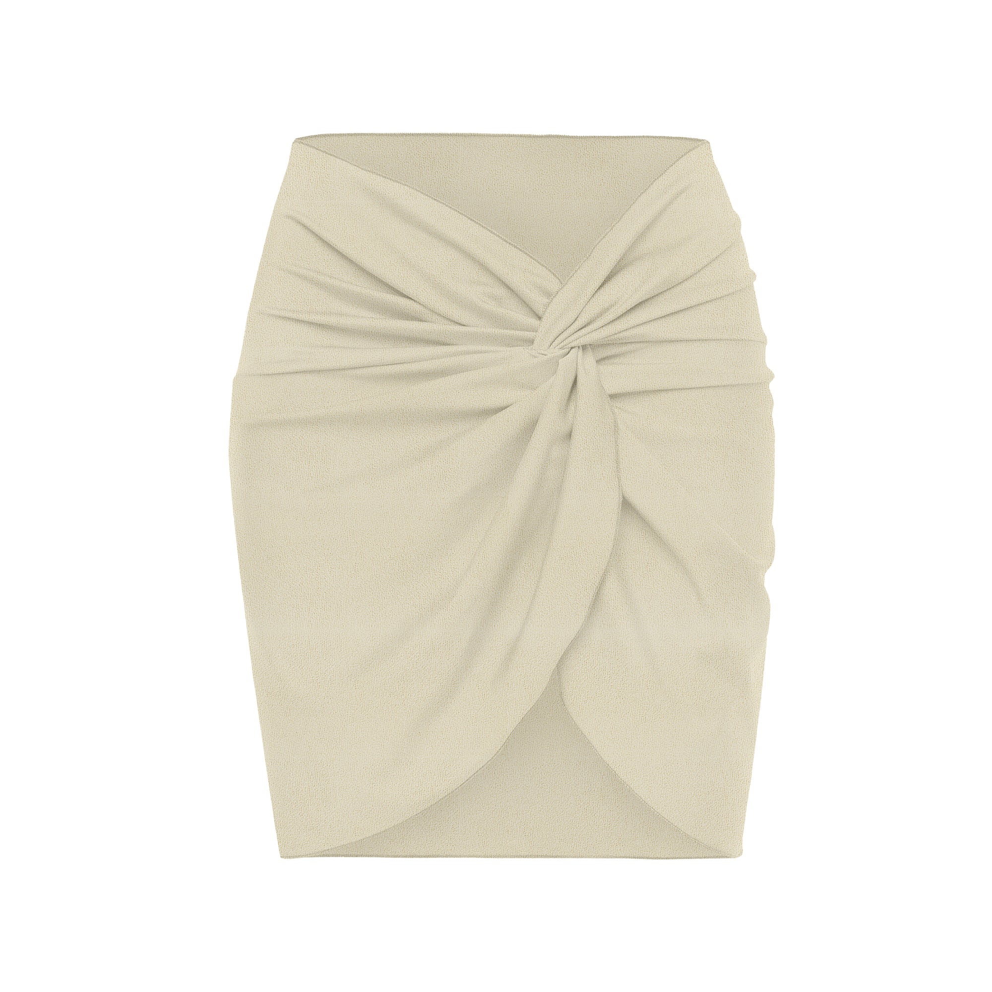 Zena Skirt | Sandstone Terry Sheen