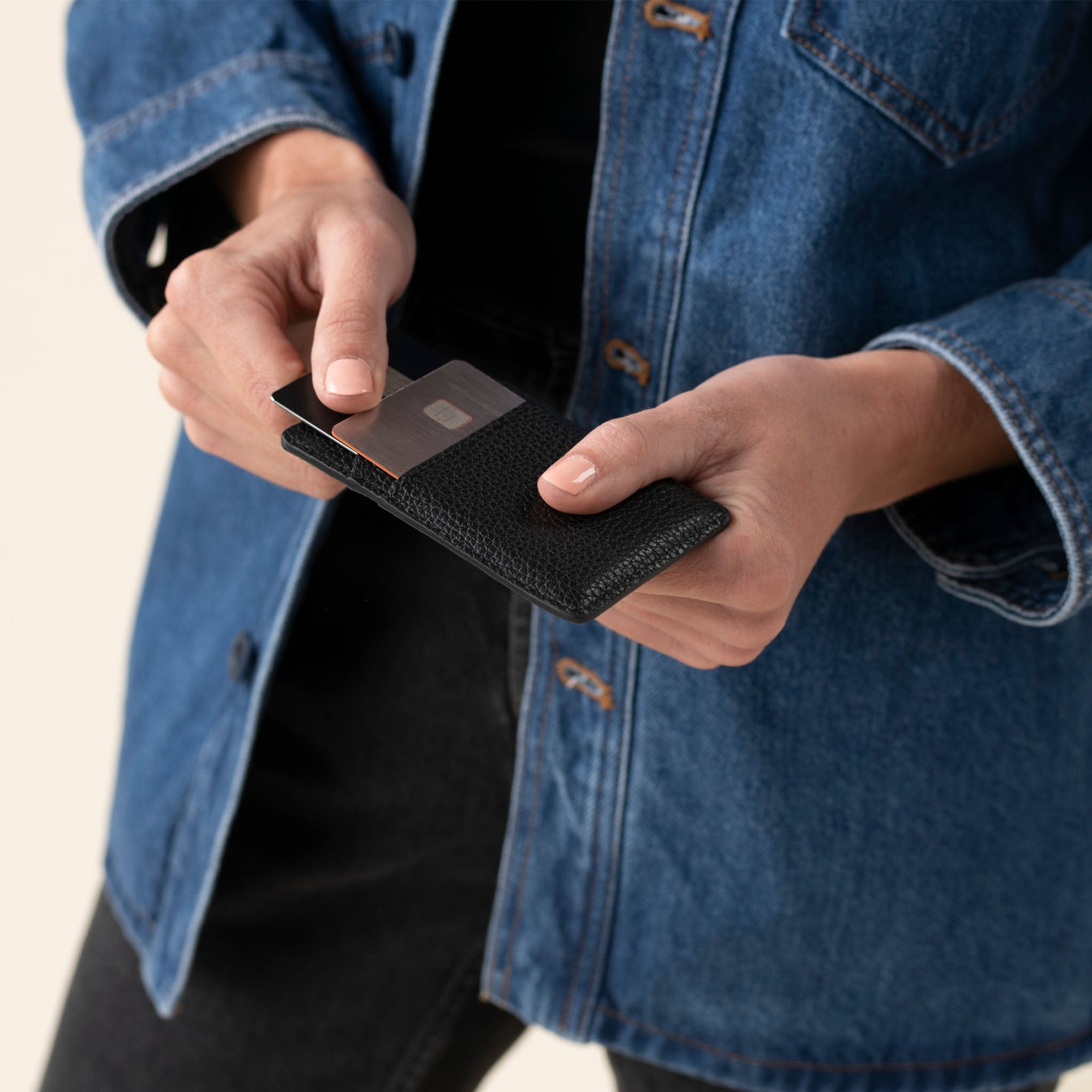 Nico Card Case Wallet | Black