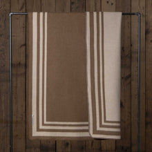 Montauk Throw | Cognac / Beige