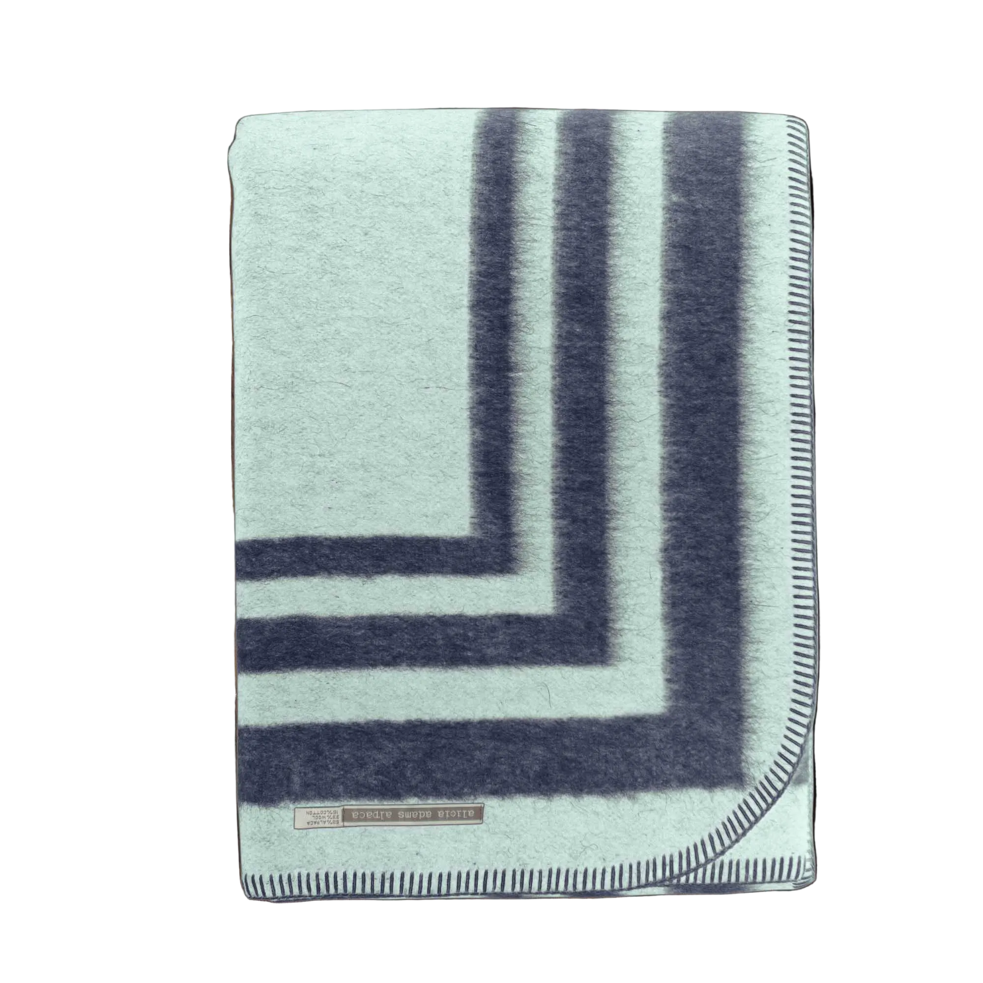 Montauk Throw | Navy / Spa Blue