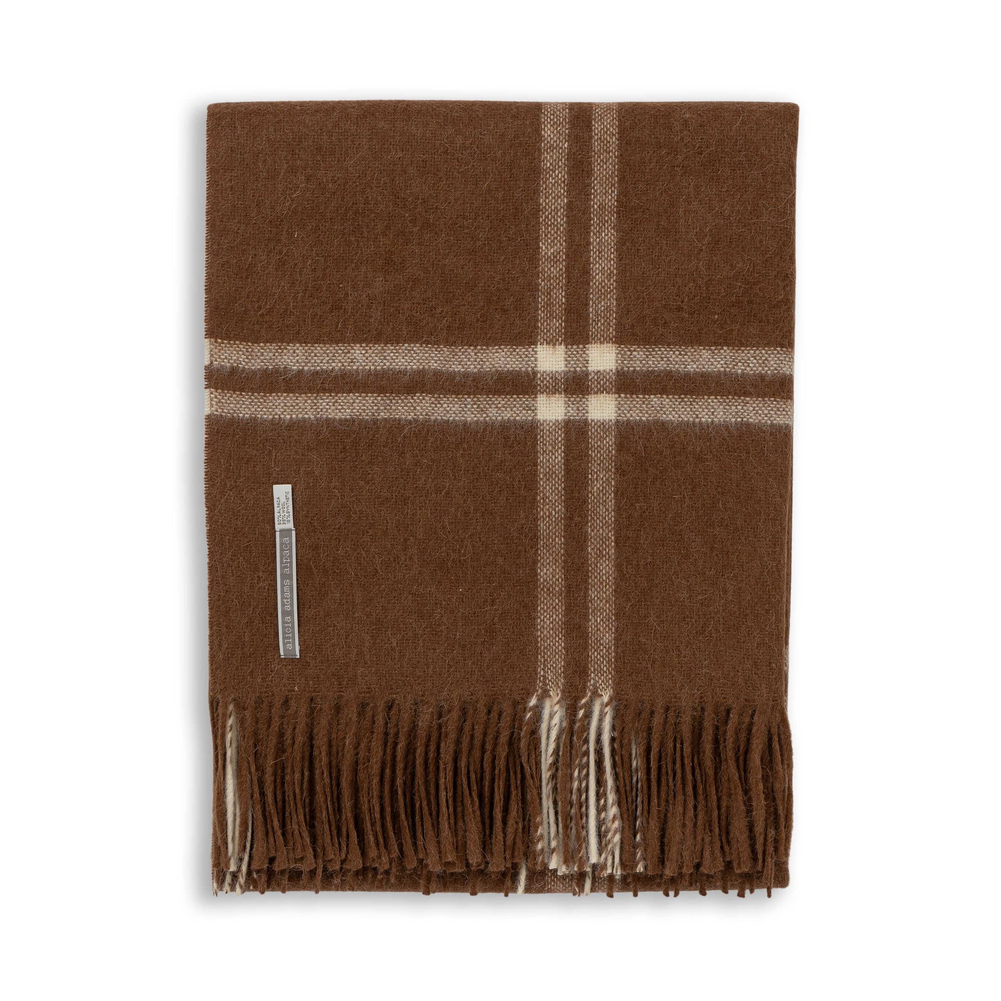 Women | Geneva Wrap | Cognac / Ivory