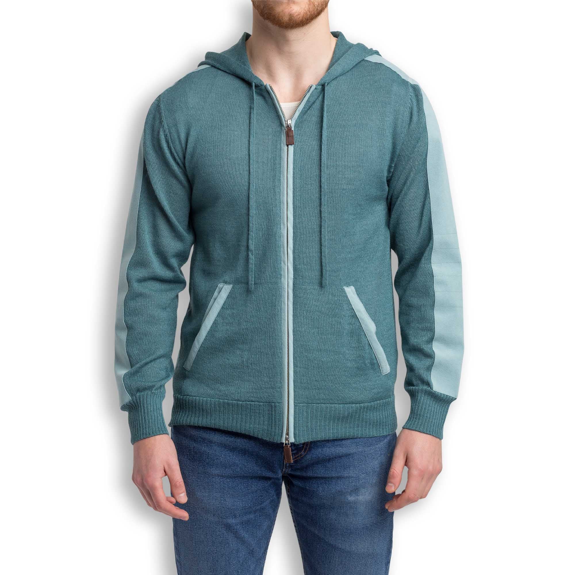 Men | Damien Hoodie for Men | Teal
