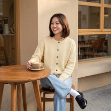 Women | Zumita Cardigan | Pastel Yellow
