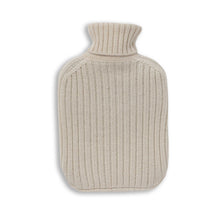 Ribbed Hot Water Bottle | Ivory