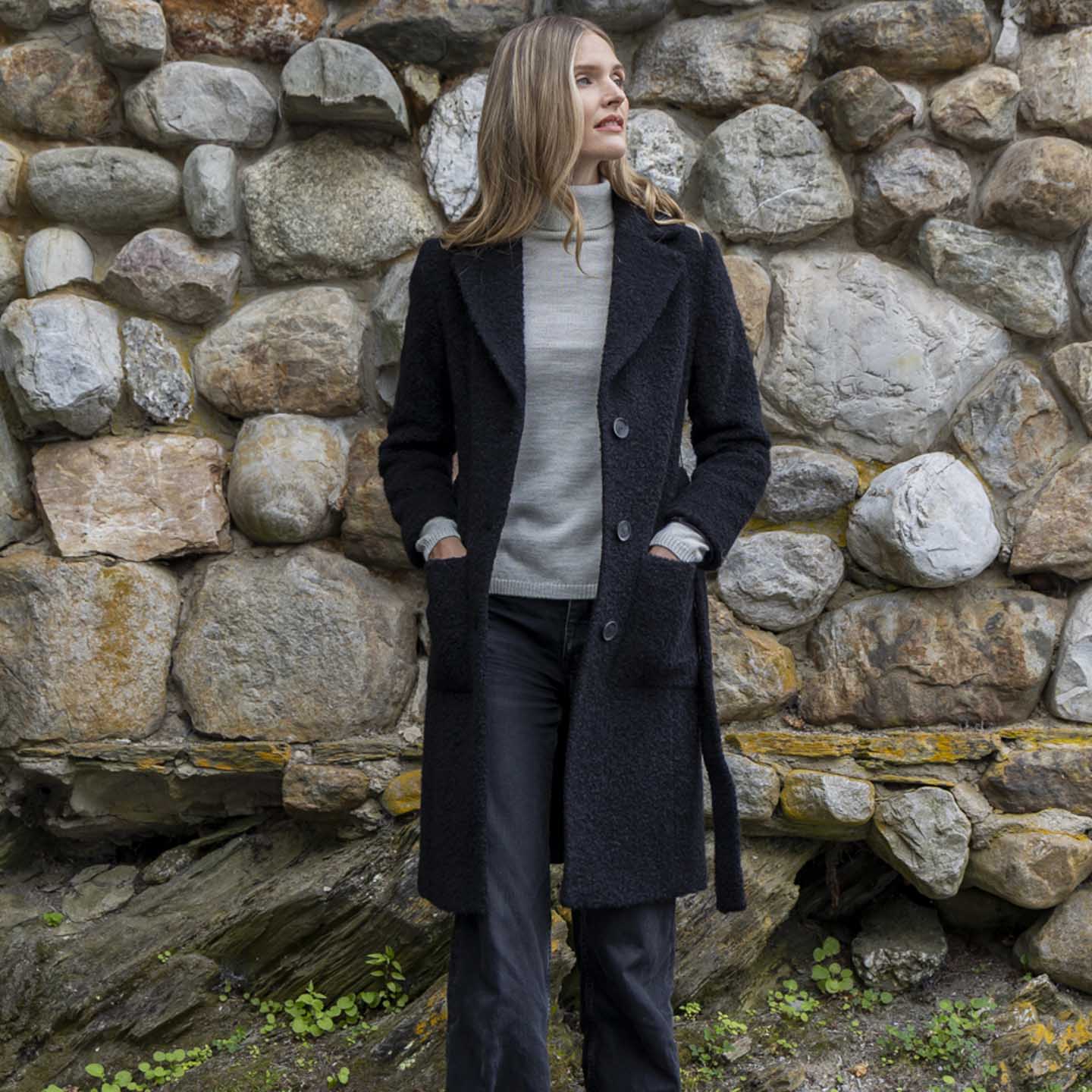 Women | Amelia Coat | Black