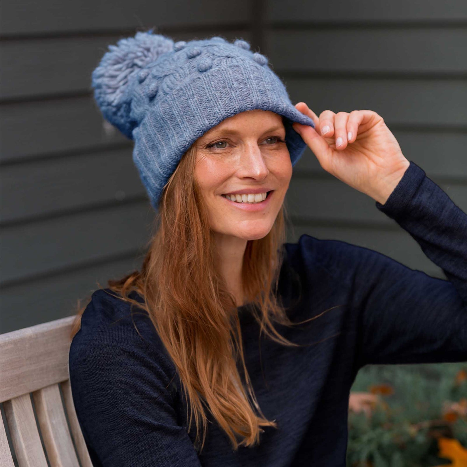 Mimi Hat | Frosted Blue