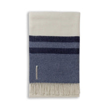 Canyon Throw | Ivory/Denim Blue/Navy