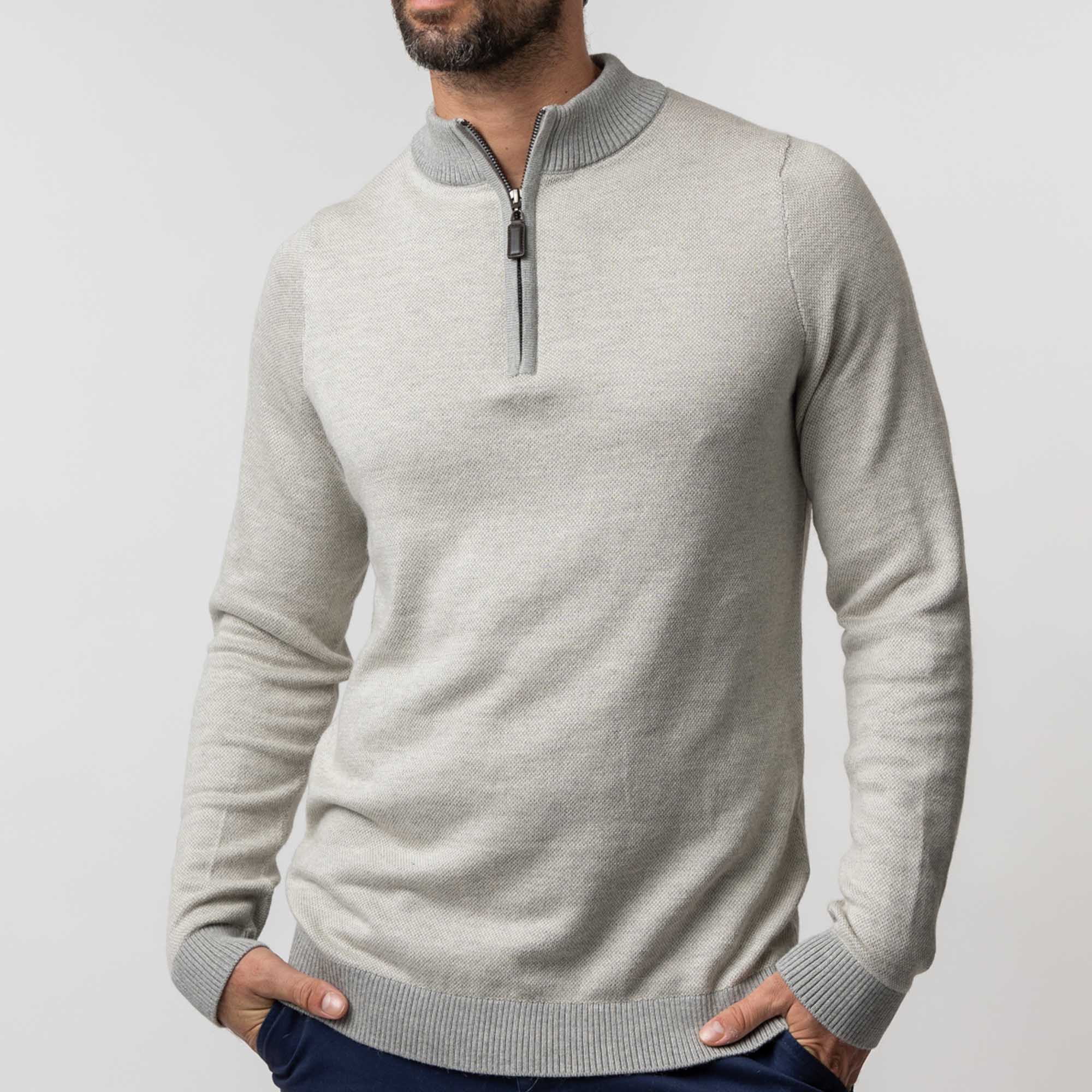 Men | Club Sweater | Light Grey