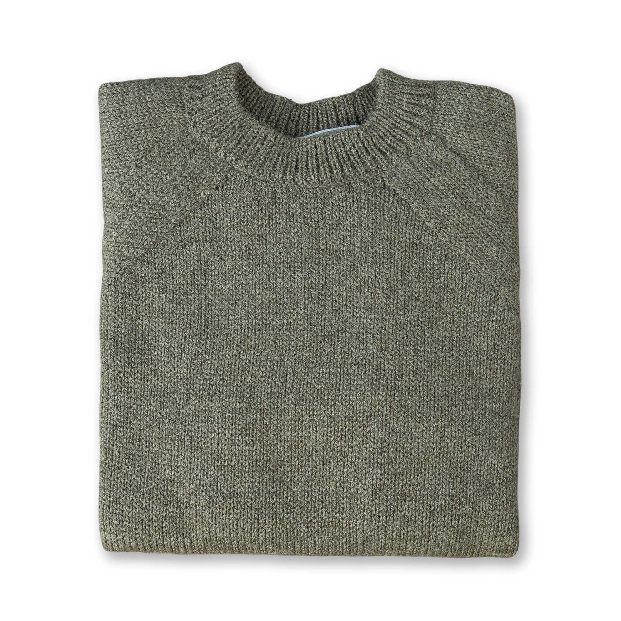 Men | Crew Neck Sweater for Men | Forest Green