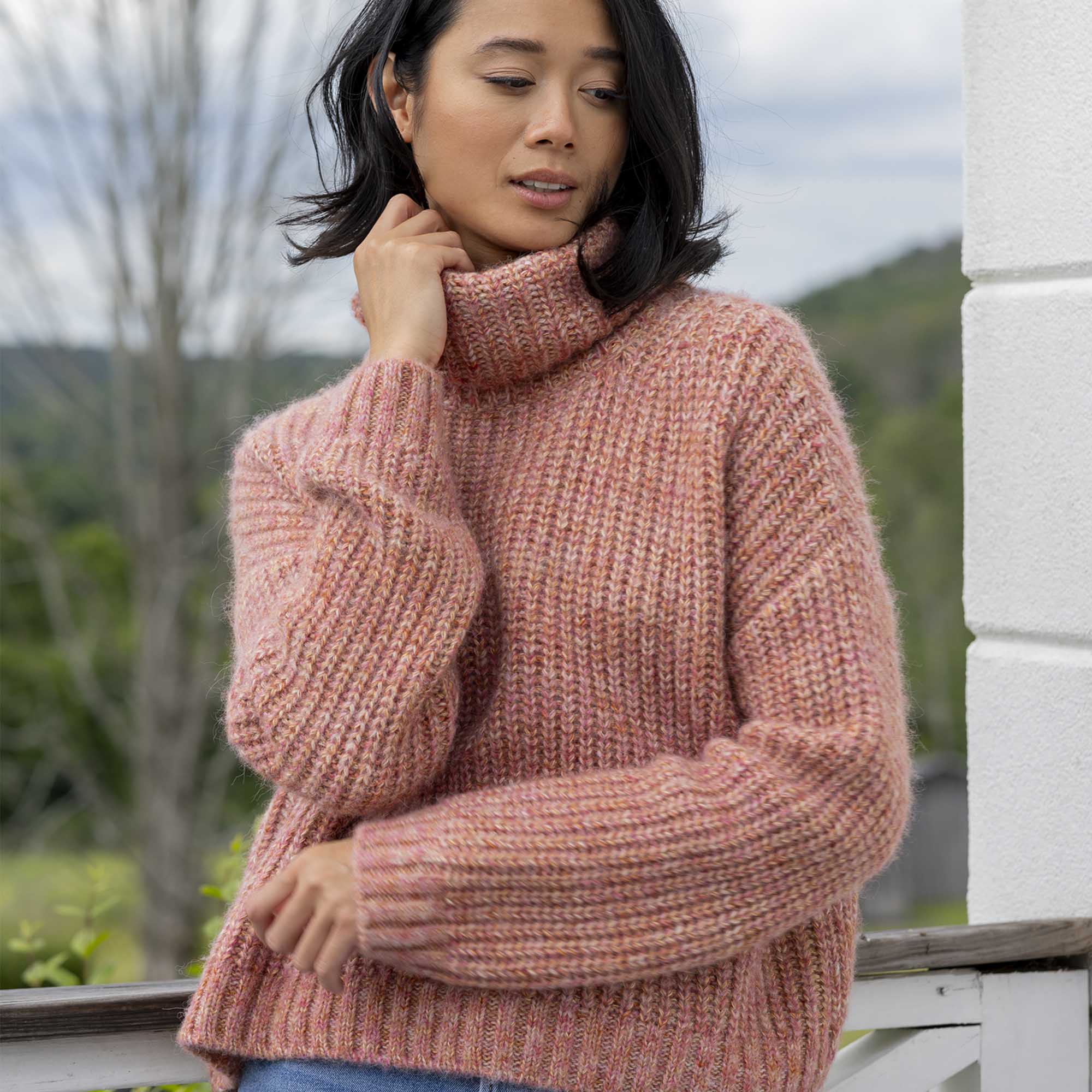 Women | Francis Sweater | Coral Rose