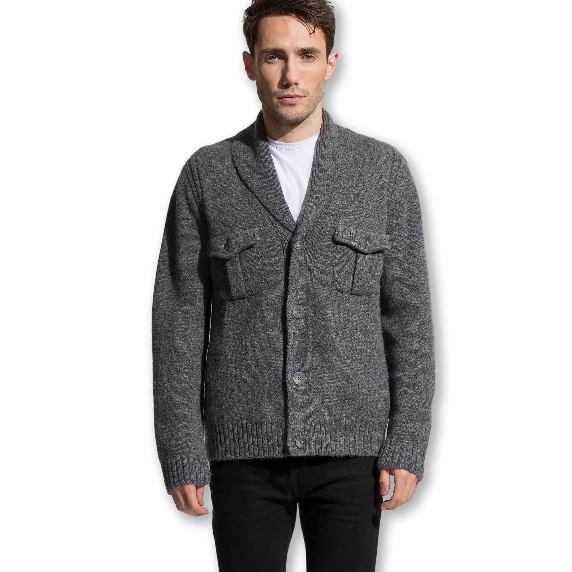 Men | Milos Sweater | Dark Grey