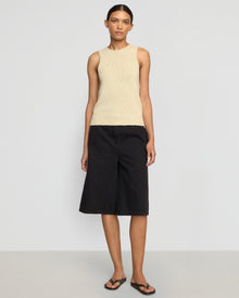 Vanessa | Arinna Tie-Racerback Organic Cotton Tank in Size Small